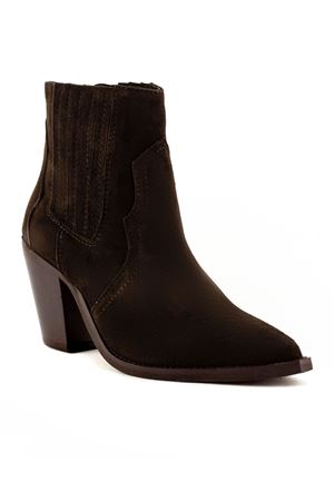 Stivaletto in camoscio marrone JULIE DEE | GW166TMORO